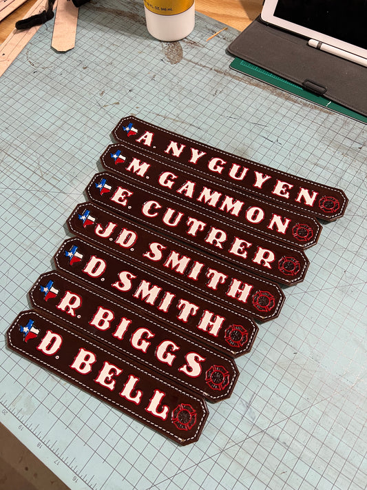 Locker Name Plates